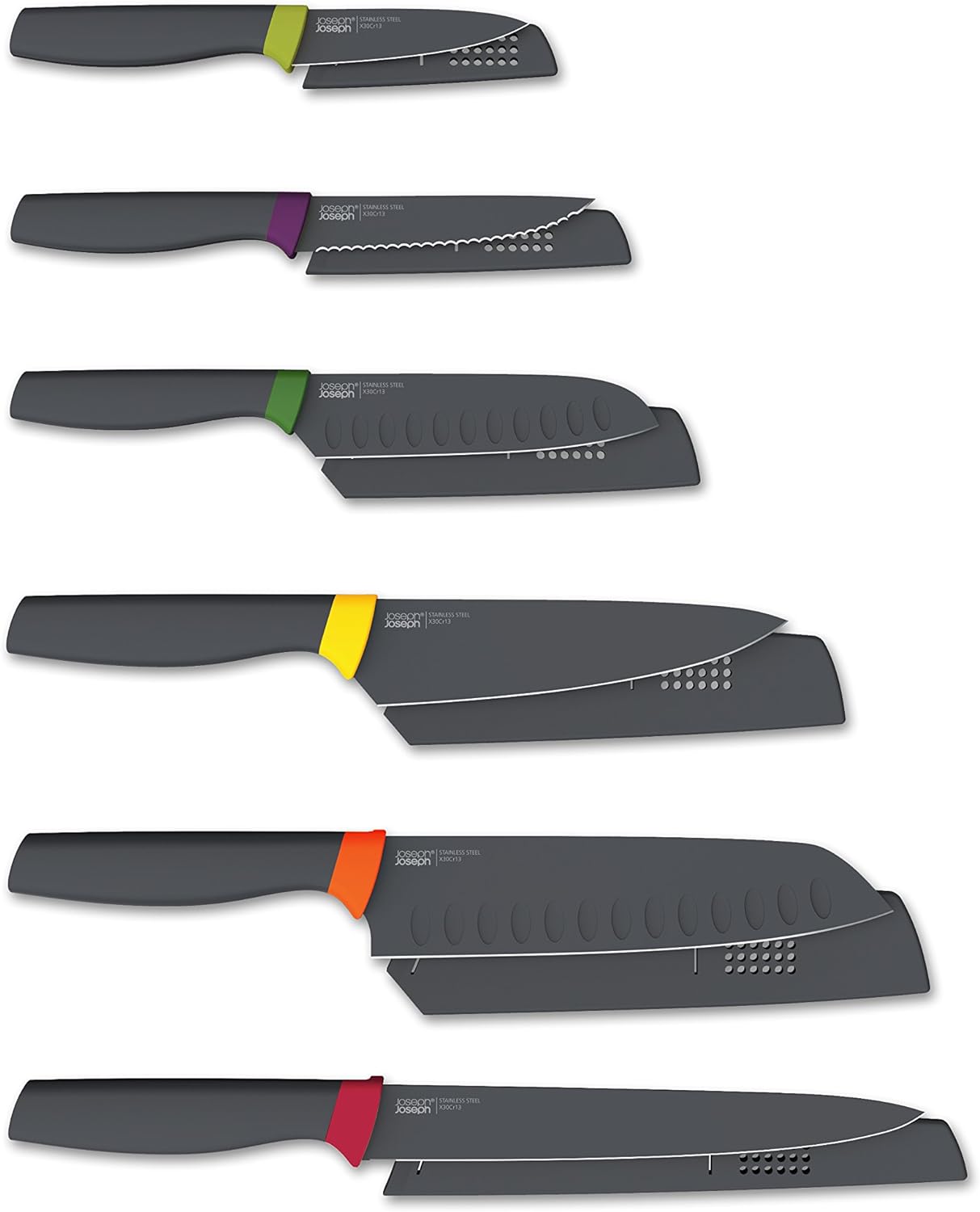 Joseph Joseph Elevate Knife Set - Multi-Colour, Old version *