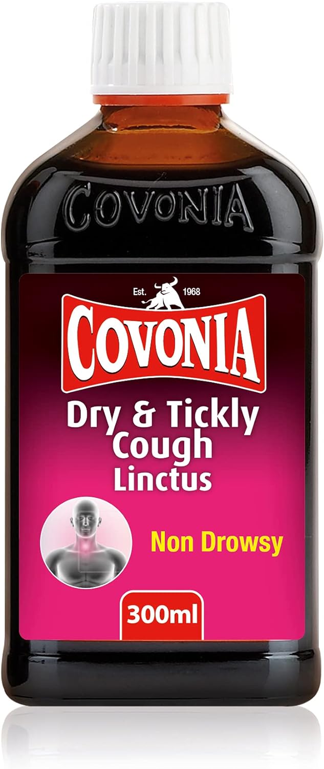 Covonia Dry & Tickly Cough Linctus 300ml soothing relief of *
